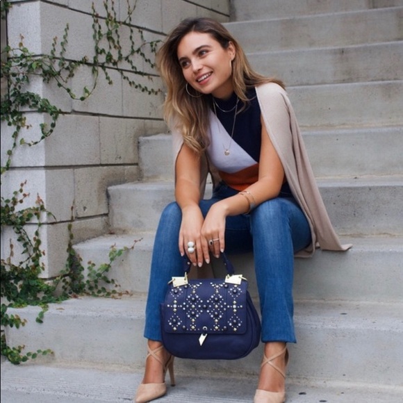 Foley + Corinna Handbags - Corinna Stargazer Dionne Saddle Crystal Bag | Never worn